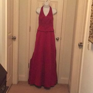 EUC Red Sz 4 David’s Bridal Formal Dress